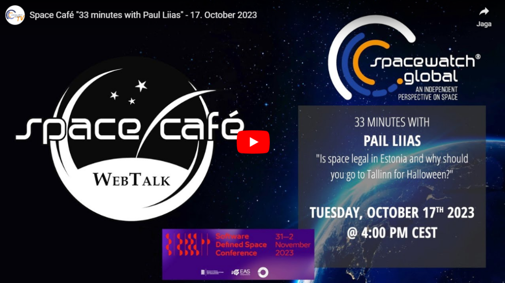 Space Estonia spacecafe webtalk